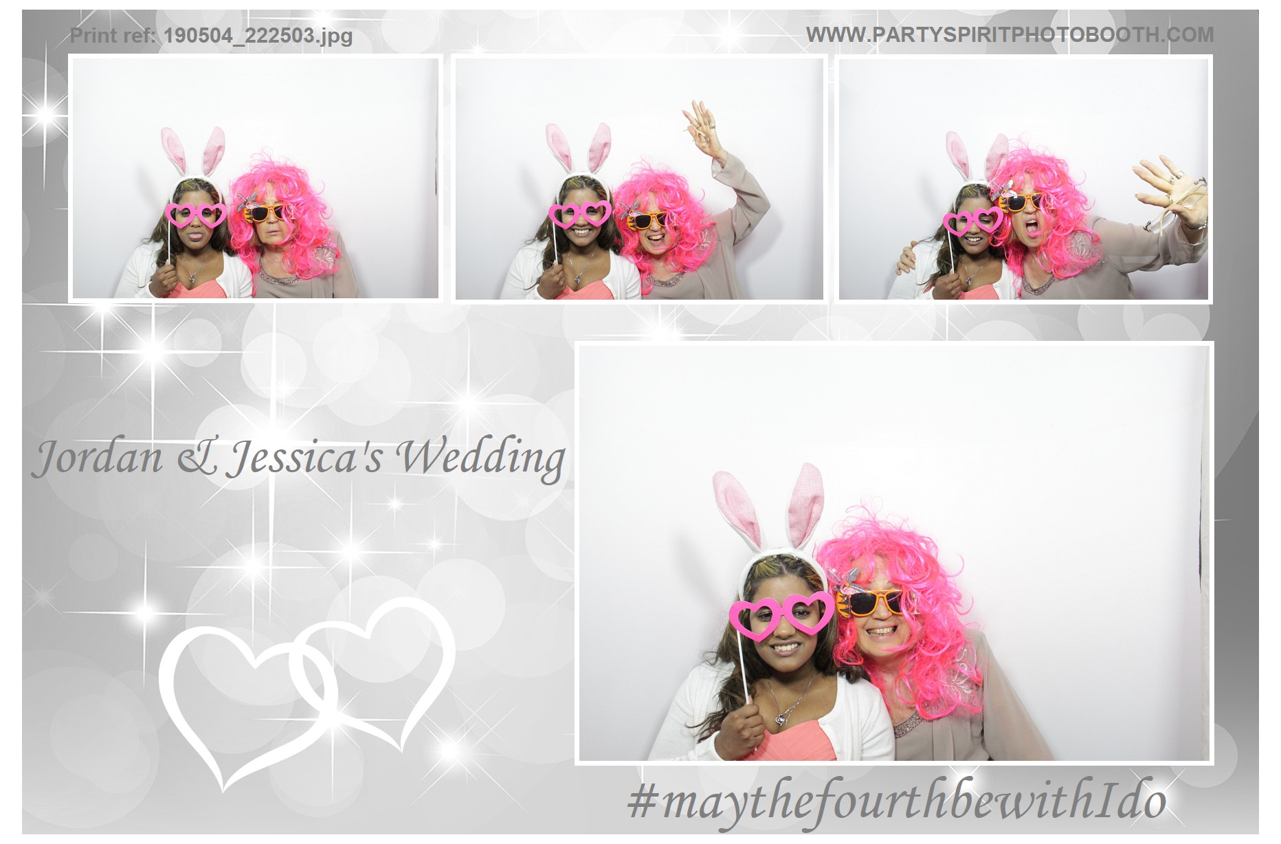 Jordan and Jessica's Wedding | View more photos from the event at gallery.partyspiritphotobooth.com/u/PartySpiritPhotoBooth/Jordan-and-Jessicas-Wedding